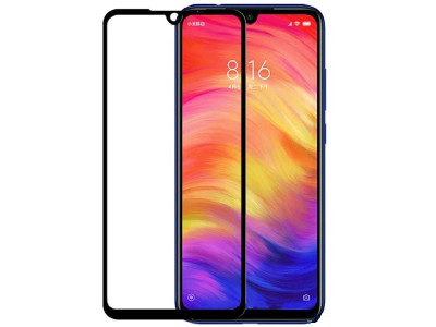 محافظ صفحه نمایش 6D فول گلس تمام چسب مناسب برای گوشی موبایل شیائومی ردمی نوت 7 پرو 